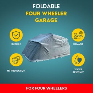 Foldable Four Wheeler Garage