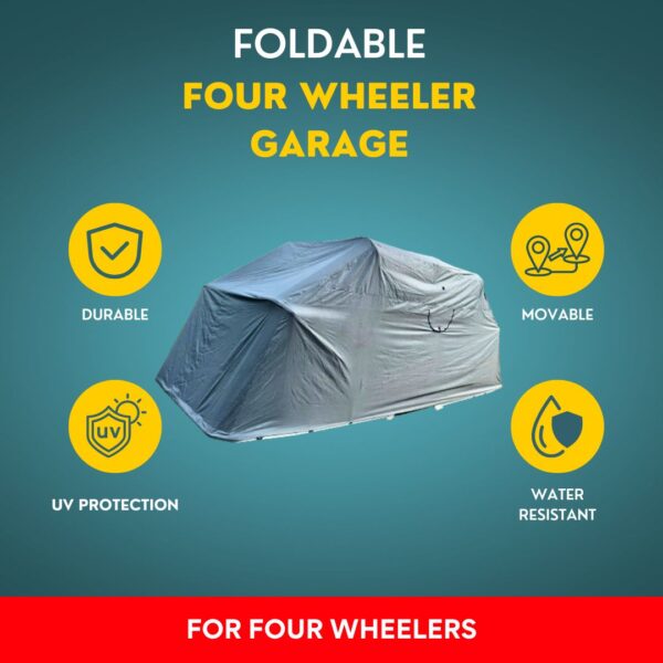 Foldable Four Wheeler Garage